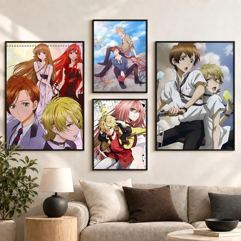 Blast of Tempest Anime Magic Revenge Mystery Adventure Poster Aesthetic Art Print for Bedroom & Living Room Decor, Unframed