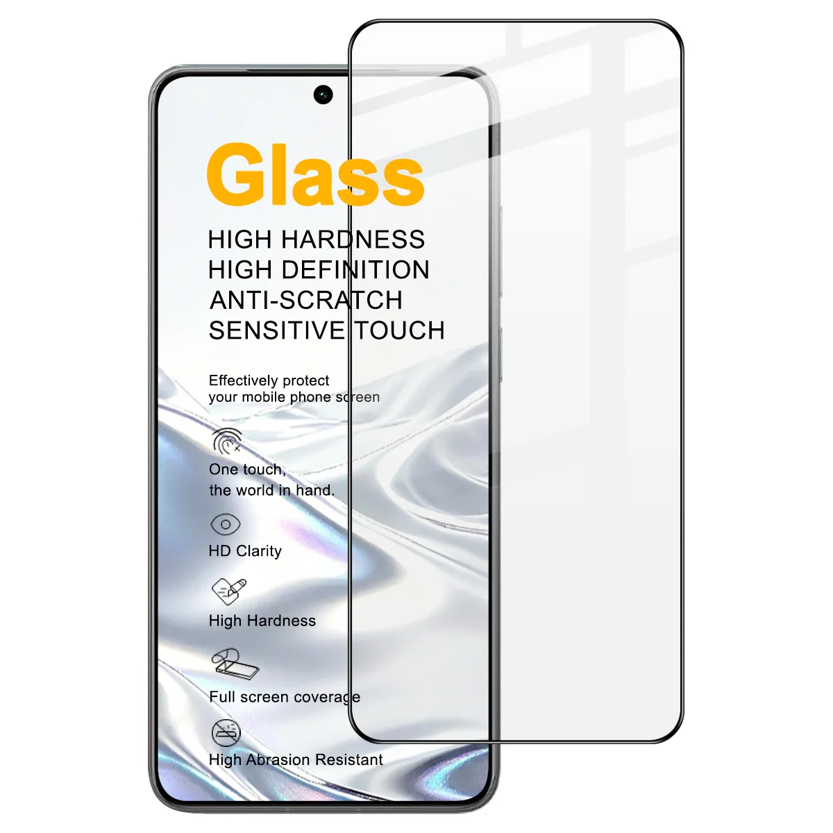 

For Vivo X300 Ultra X300S 5G Tempered Glass IMAK Pro+ Screen Protector Film Support Fingerprint