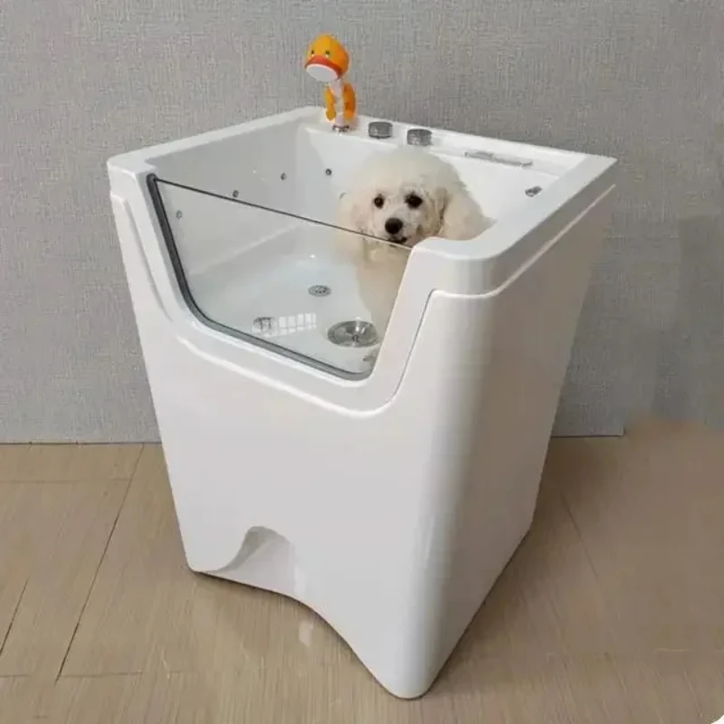 

Wholesale Dog Grooming Tubs Pet SPA Tub Pet Bubble Bathtub Ozone Catbathtub Big Grooming Animal Cleaning Equipment