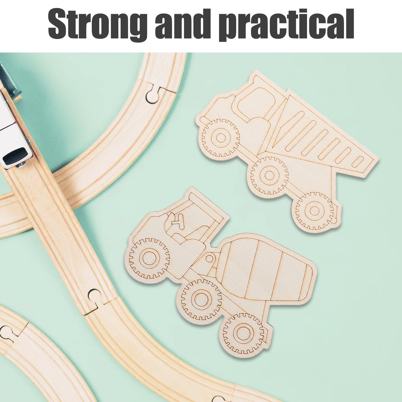 45 шт. пустые деревянные вырезы для автомобилей, кусочки дерева «сделай сам», для рисования, незавершенные формы автомобиля, принадлежности для рукоделия, детские художественные проекты