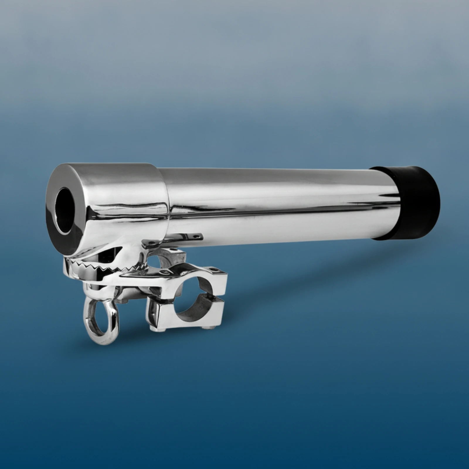 Marine Rod Holder Mirror Polished Boat Rod Holder Hardware Corrosion Resistant Rust-Proof for Anglers, Boats, Yachts