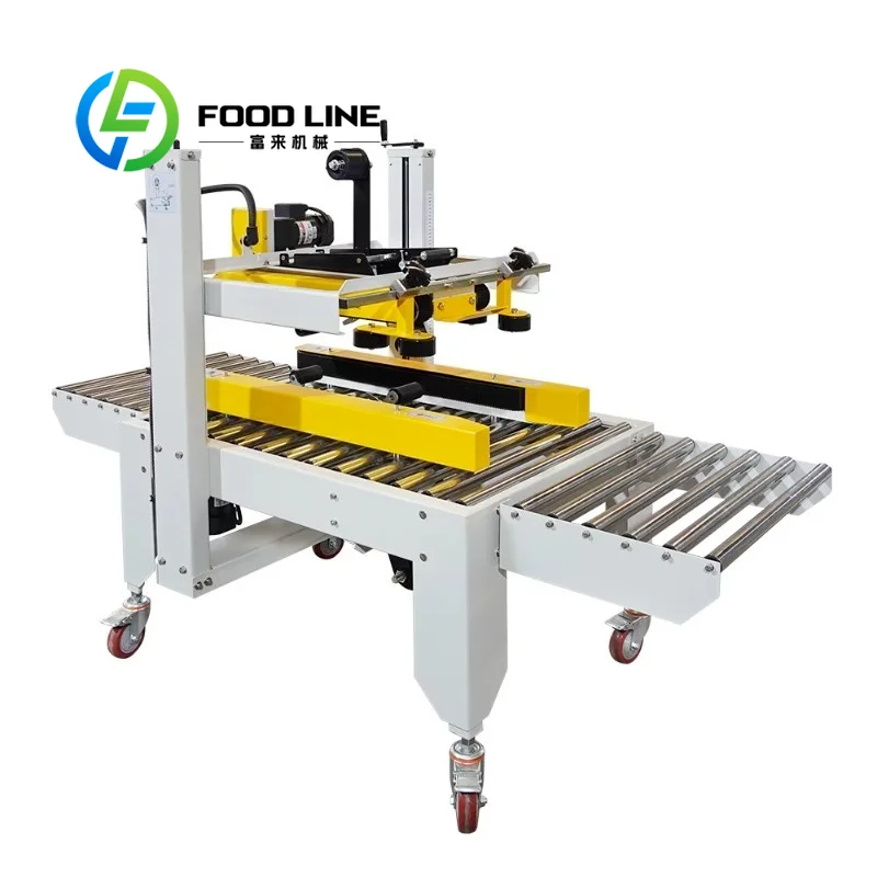 Customizable Electric Full Automatic Box Carton Case Sealing Machine for Wood & Paper Packaging Textiles & Apparel Applications