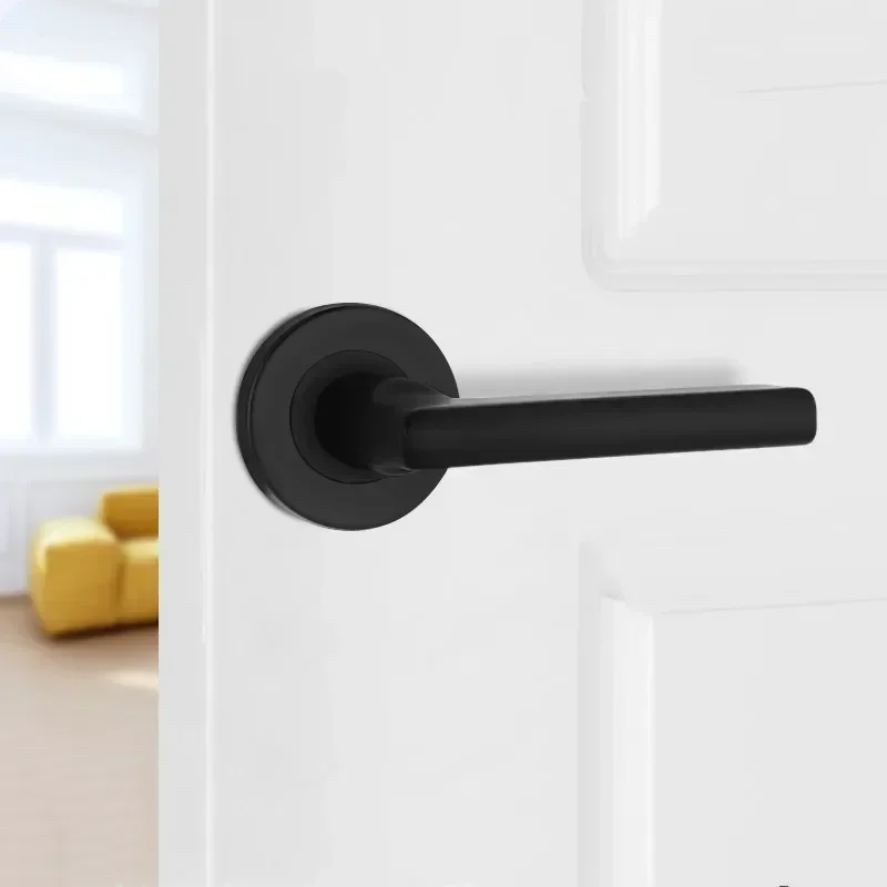 1Pc RVS Schuur Deurgrepen Interieur Achtergrond Muur Onzichtbare Deurklink Enkelzijdige Houten Deurknop Home Hardware