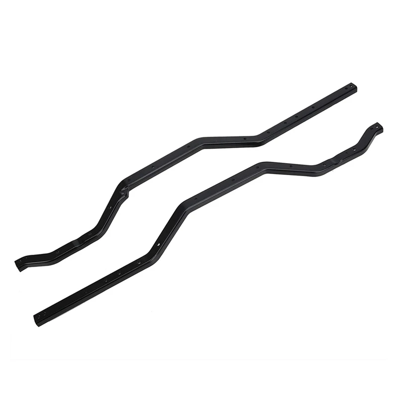 Prático 2 pçs aço metal viga quadro lateral chassi para 1/10 rc rastreador traxxas TRX-4 trx4 atualizar peças acessórios