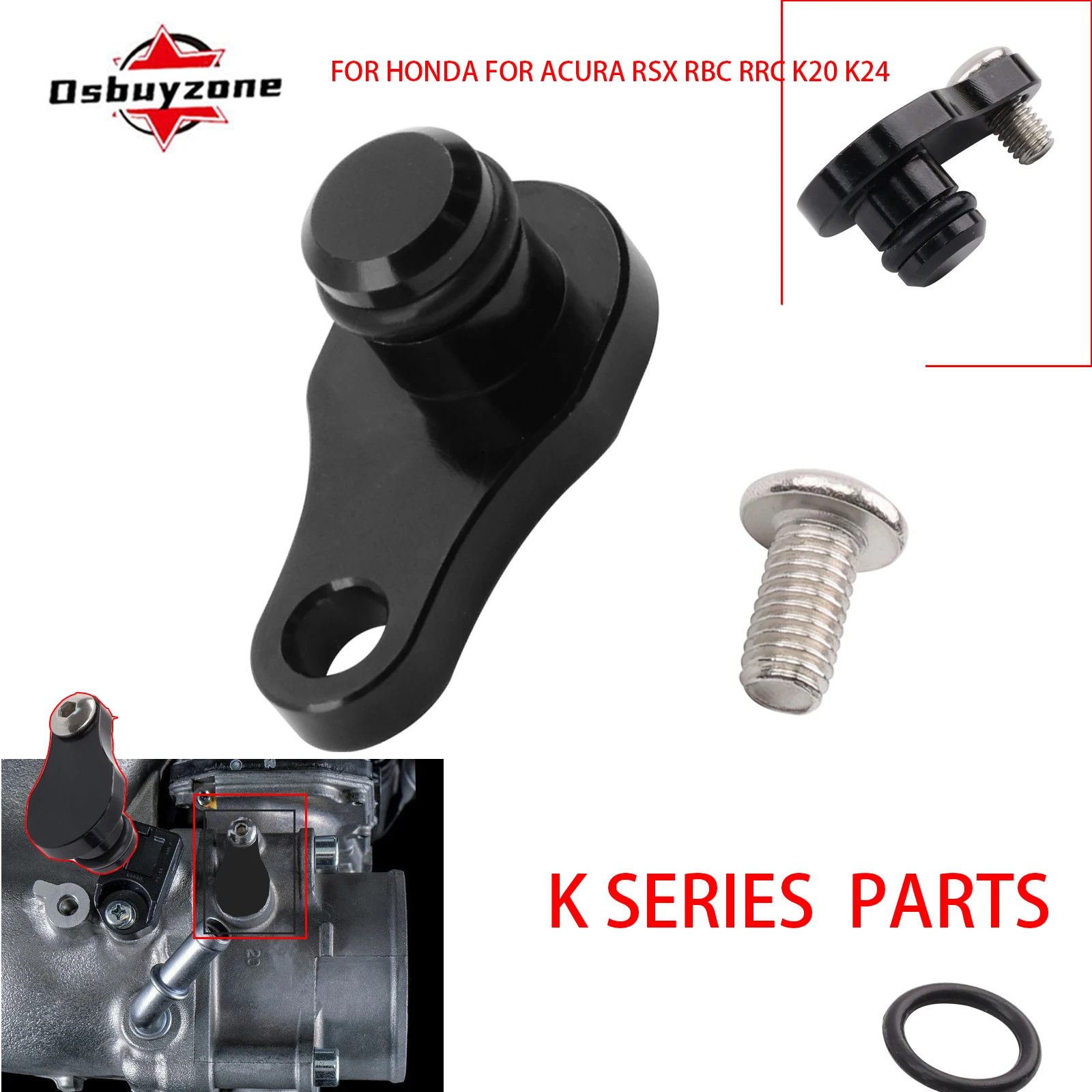 Enchufe de puerto de mapa de admisión serie K para Honda Acura RSX Integra Civic Si RBC RRC K20 K24