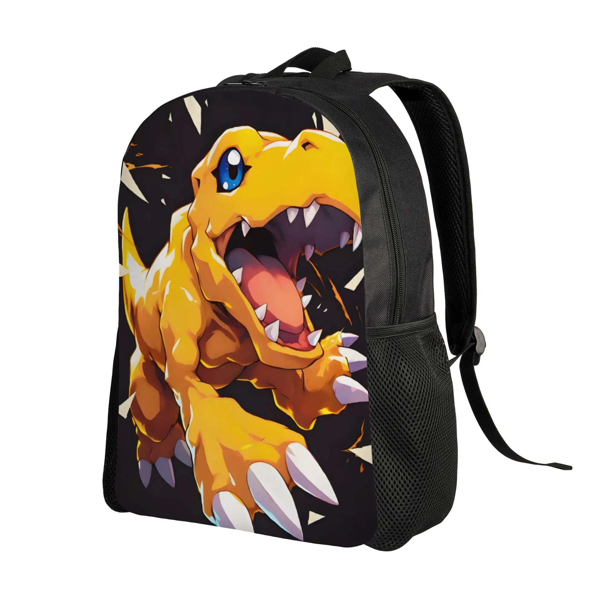 1Piece Backpack Agumon New School Year Bookbag Camping  Digimon Anime Birthday Gift New Term Starts