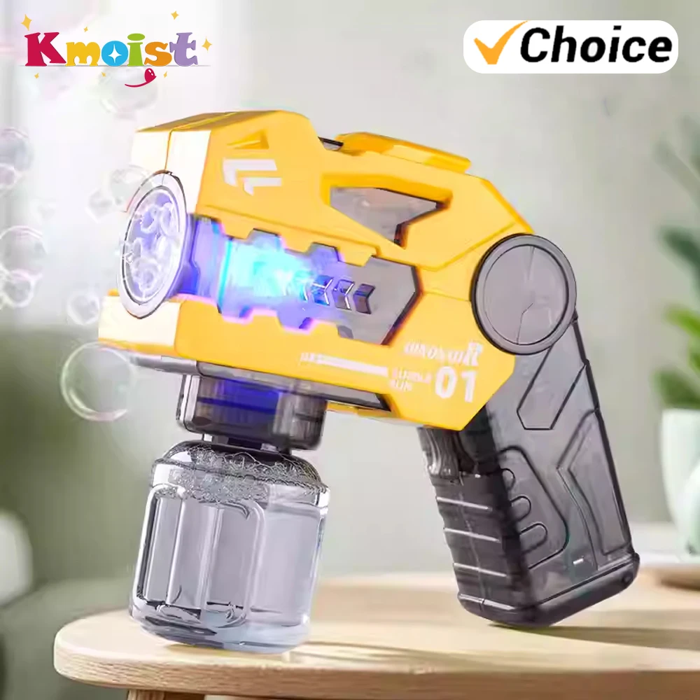 Automatic Electric Space Bubble Gun Children Toy Shark Dinosaur Bubbles Blower Machine for Kids Gifts Outdoor Wedding Party Toys
