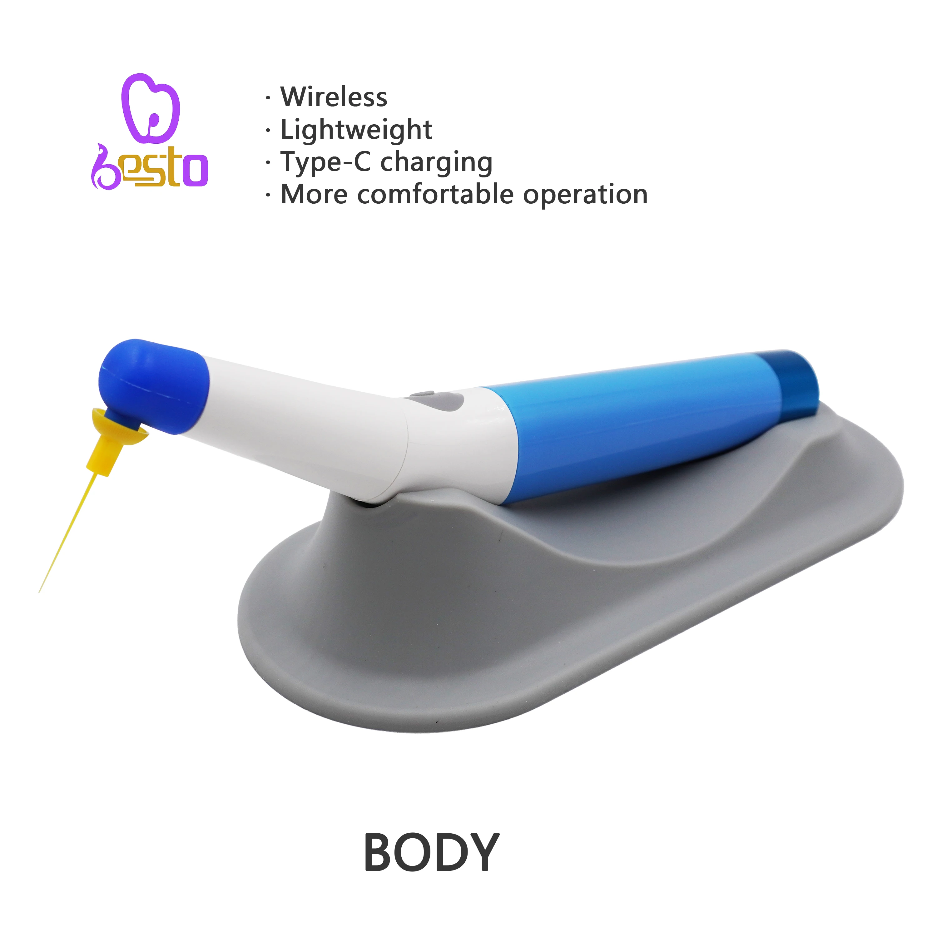 Colorful Cordless Ultrasonic Activator Handpiece Wireless Root Canal Endo Ultra Activator Irrigator Machine