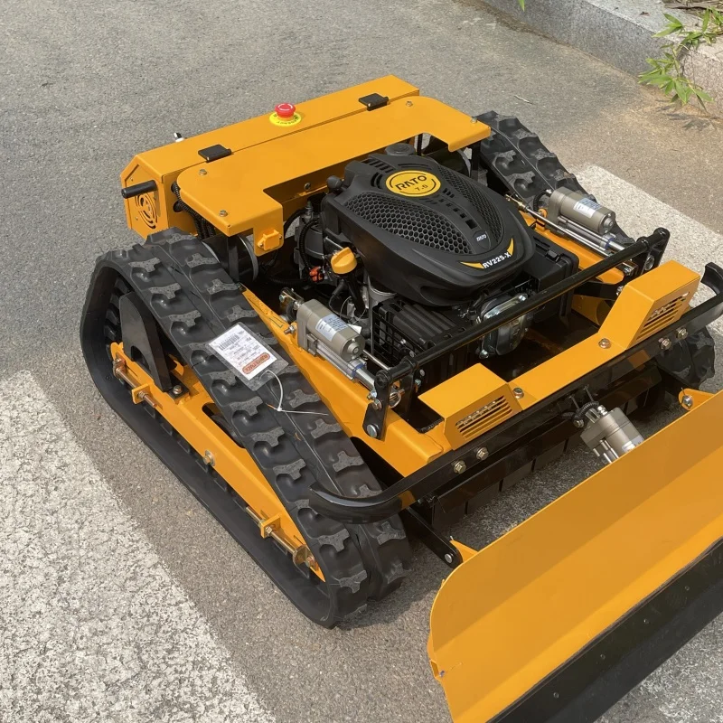 Customized intelligent remote-controlled lawn mower, capable of free movement, a professional lawn trimming tool.