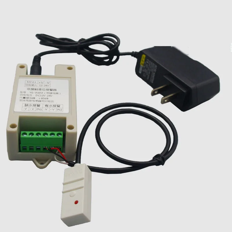 New Non-Contact Liquid Level Sensor Probe Automatic Control Full Water Shortage Alarm Built-In Buzzer