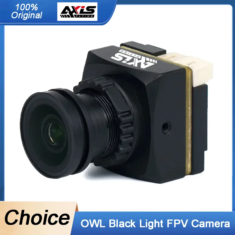 

Axisflying OWL Black Light CVBS Coaxial HD Module FPV Camera for Drones And RC Planes