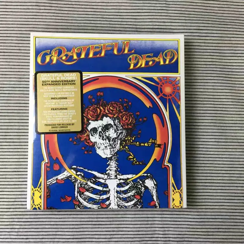 Grateful Dead 50th Anniversary 2CD Set 1967 Debut Album Rhino 2017 Psychedelic Folk-Rock Gift for Classic Rock Fans Ages 18+