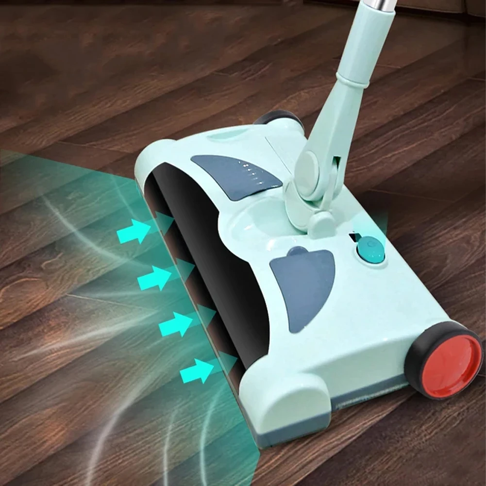 

Hand Push Cleaner Cordless Cleaning Tool Indoor Cleaning Quick Touch-Ups Large Dustbin Capacity User-Friendly Operation