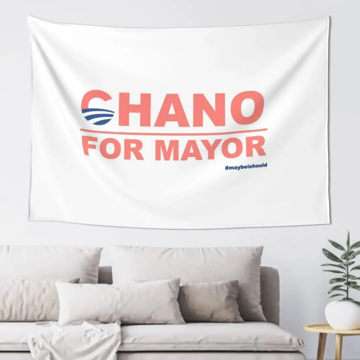 

Chano for Mayor Tapestry Home And Comfort Decor Bed Room Decoration Wall Decorations Room Decorations Aesthetic Tapestry