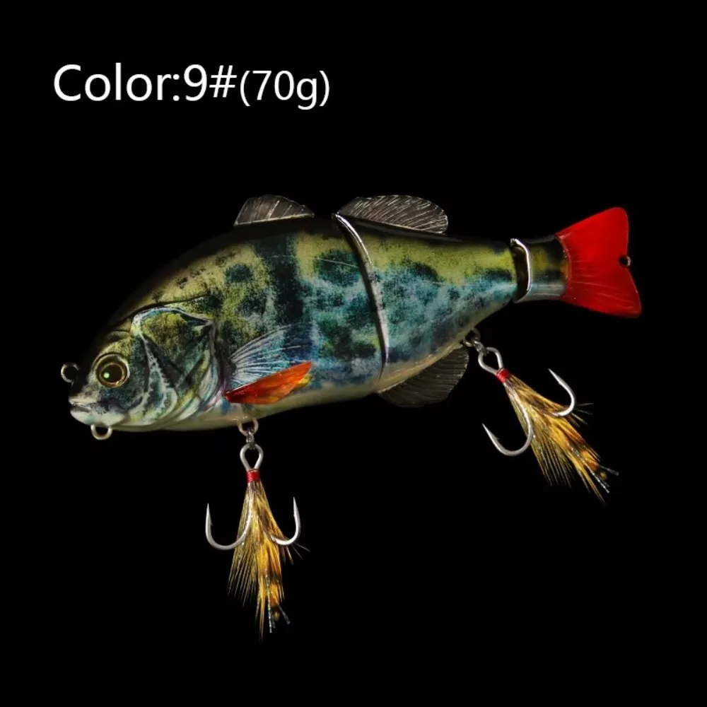 

Вибро-приманка для баса 2025 Strong Hooks Floating Swimbait Minnow, 70 г, 160 мм, для пресной воды