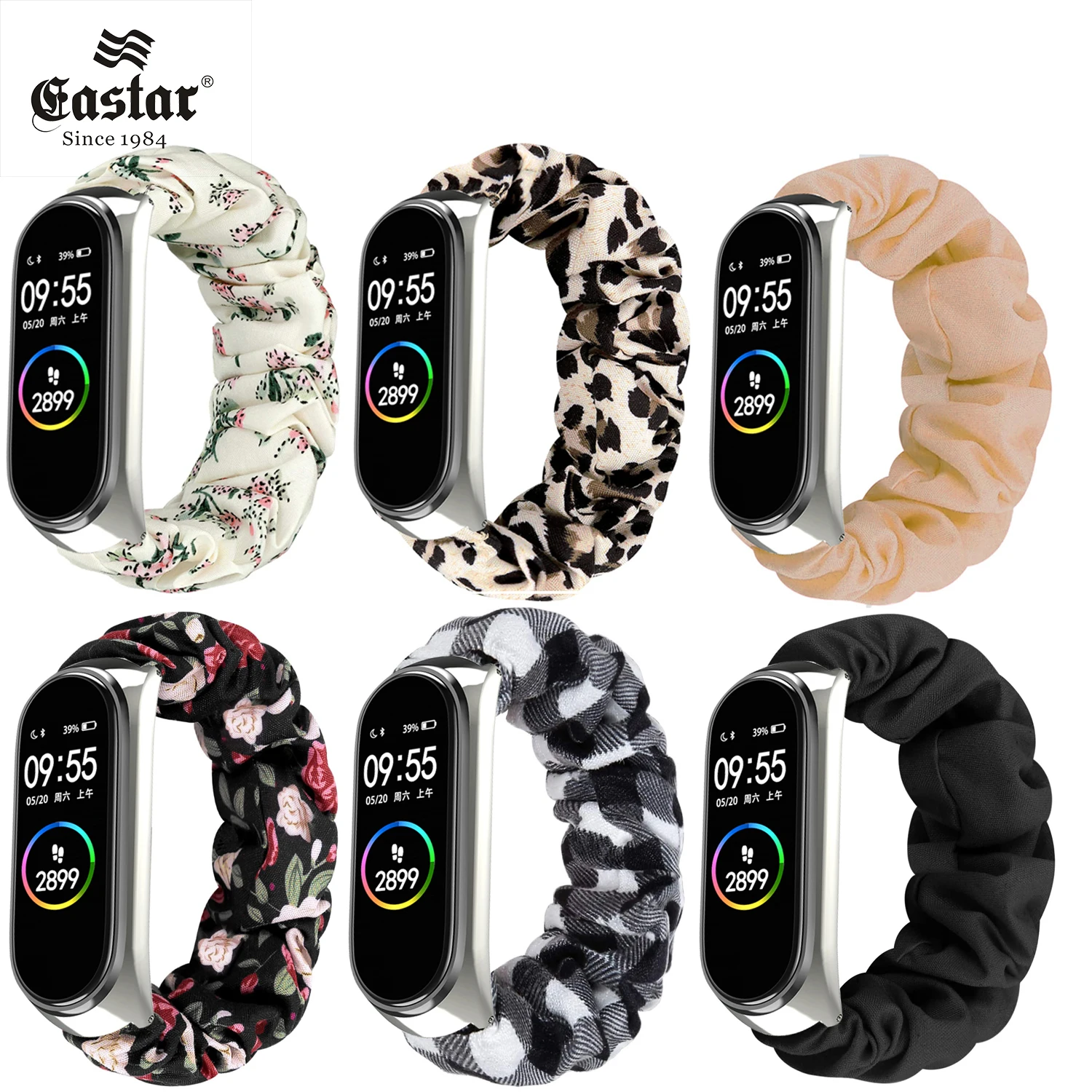 Colorful Strap For Xiaomi Mi Band 3 4 5 6 Wrist Nylon Bracelet Elastic MIband for Mi Band 4 3 5 6 Strap Wristbands Pulseira