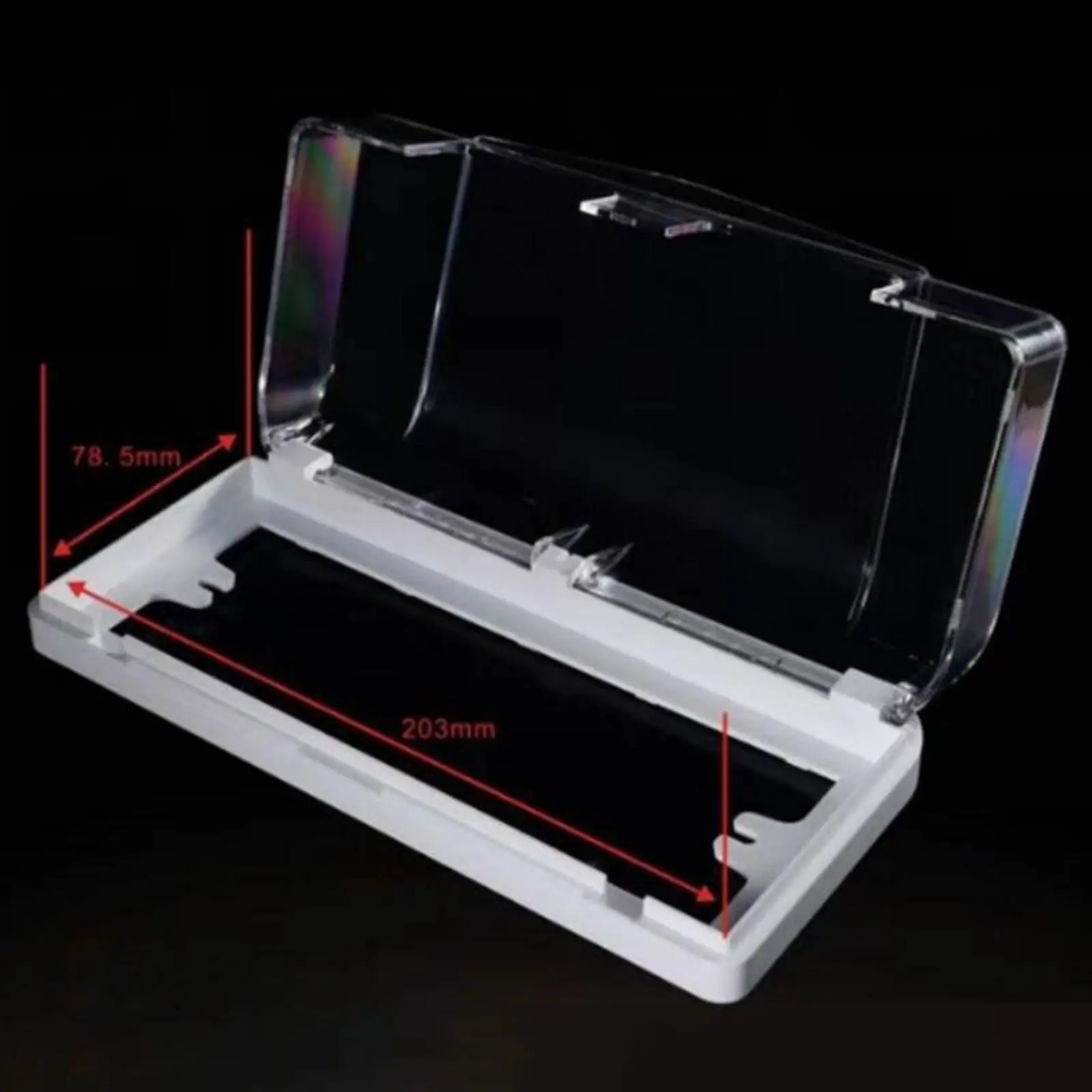 Socket Waterproof Box Flip Weatherproof Cover Durable Switch Outlet Cover for Kitchen Office Restaurant Outdoor Supplies