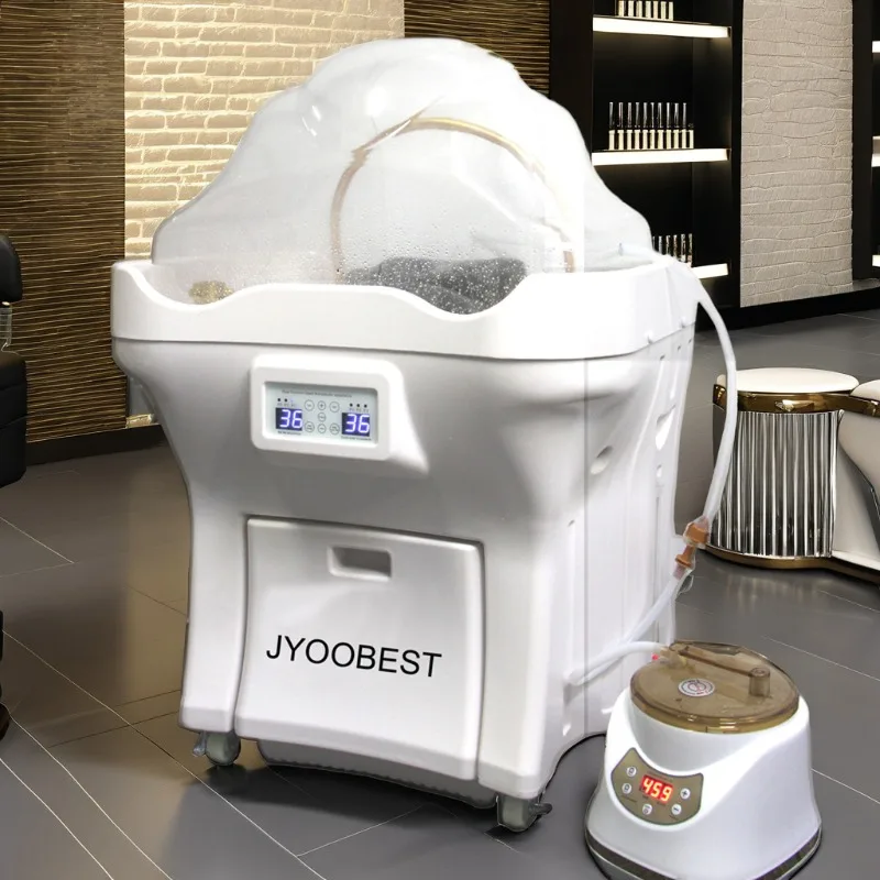 

Portable Beauty Salon Bed with Shampoo Bowl Station Comfortable Chairs/Portable