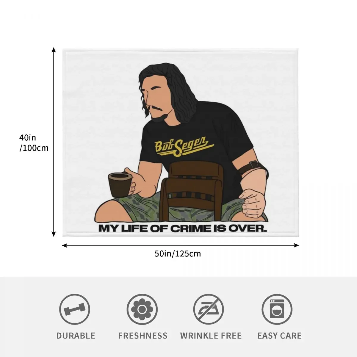 Clyde + Manta de café Camas decorativas ponderadas Mantas individuales para bebé