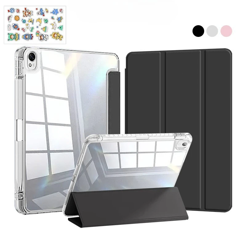 Acrylic Transparent Hard Case for Huawei MatePad 11.5S 2026 SLG-W09 11.5 inch with Pencil Holder
