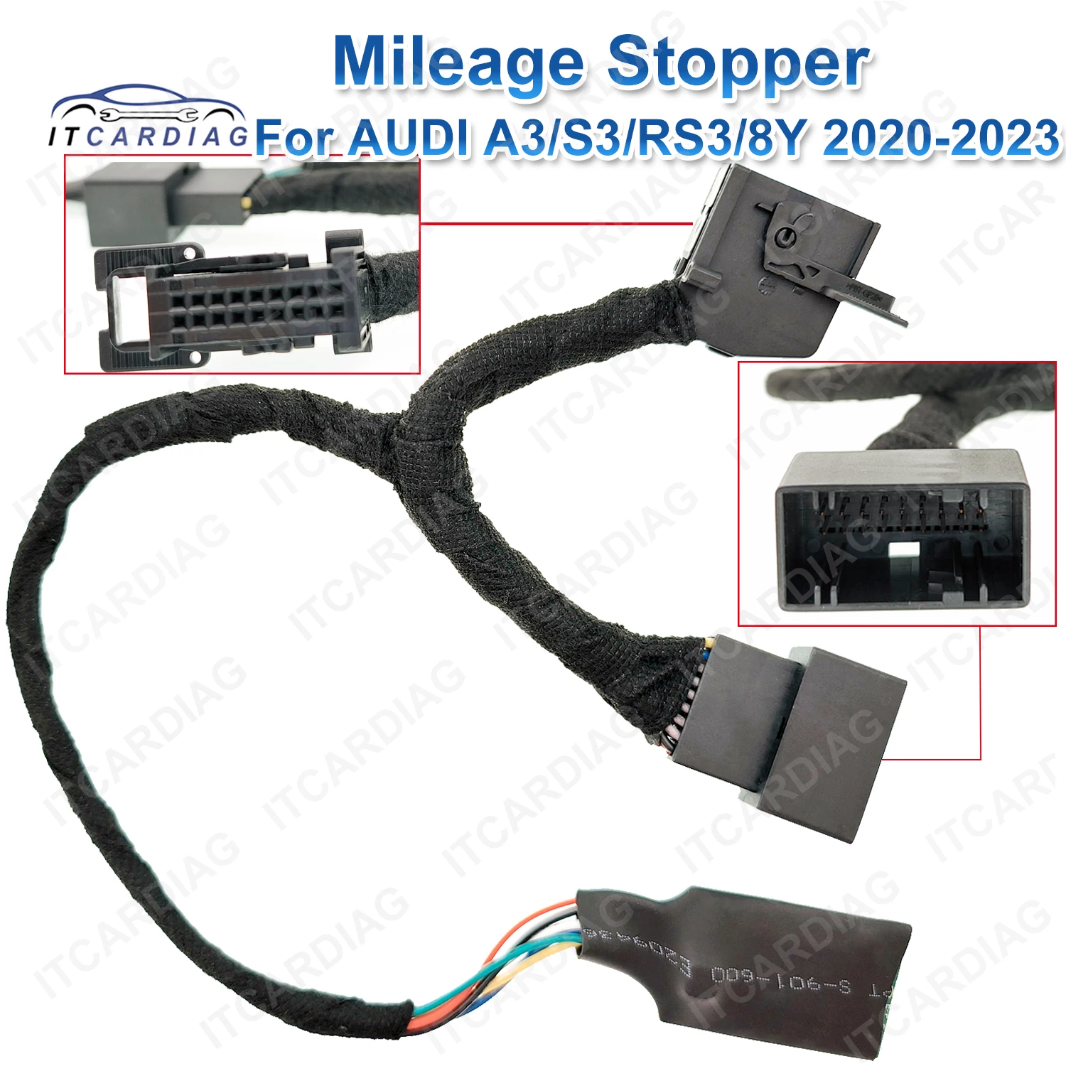 

New Mileage Stopper for AUDI A3/S3/RS3/8Y 2020-2023 Mileage Blocker Switchable Mode KM Can Filter Kilometer Correction Tool