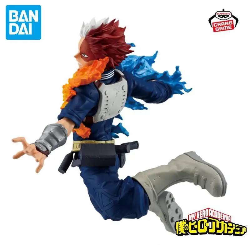 In Magazzino Bandai Originale Banpresto Shoto Todoroki Figure Maximatic Anime Statue Modelli di Azione Bambole Bambini Giocattoli Ornamenti Regali