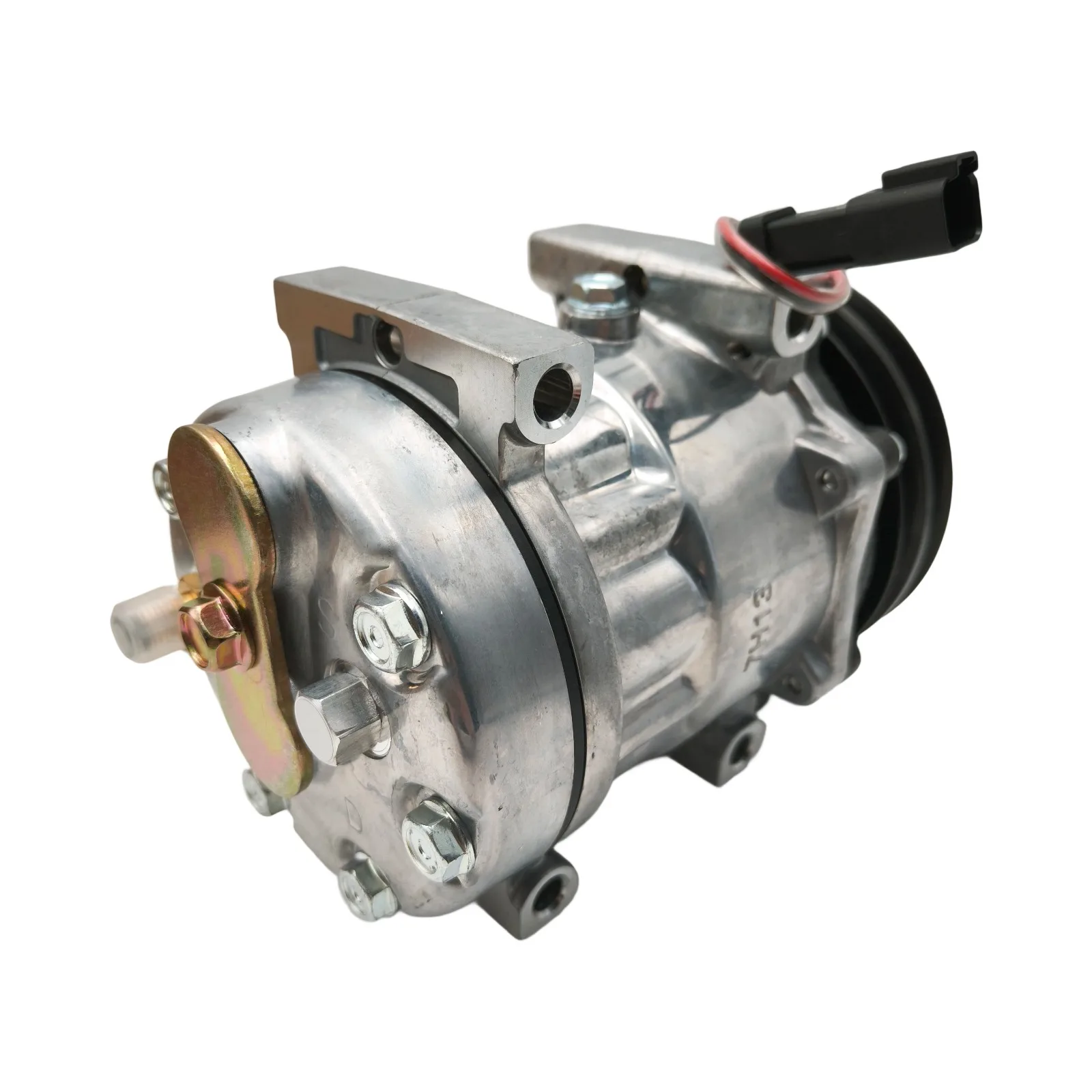 12V AC Compressor 4152557 For Caterpillar CAT Excavator 307 307E 307E2 308E 308E2 Engine C2.6 C3.3B