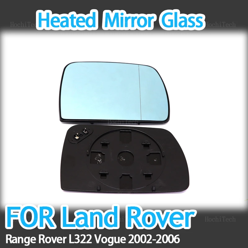 Side Blue Heated Electric Wide Angle Wing Mirror Glass For Land Rover Range Rover L322 Vogue 2002-2006 Accessories