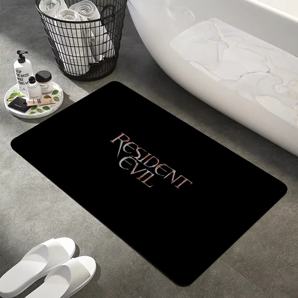 سجادة أرضية الشر المقيمة المضادة للانزلاق تمتص الماء بشريط طويل وسادة غرفة النوم حصيرة ألفومبرا