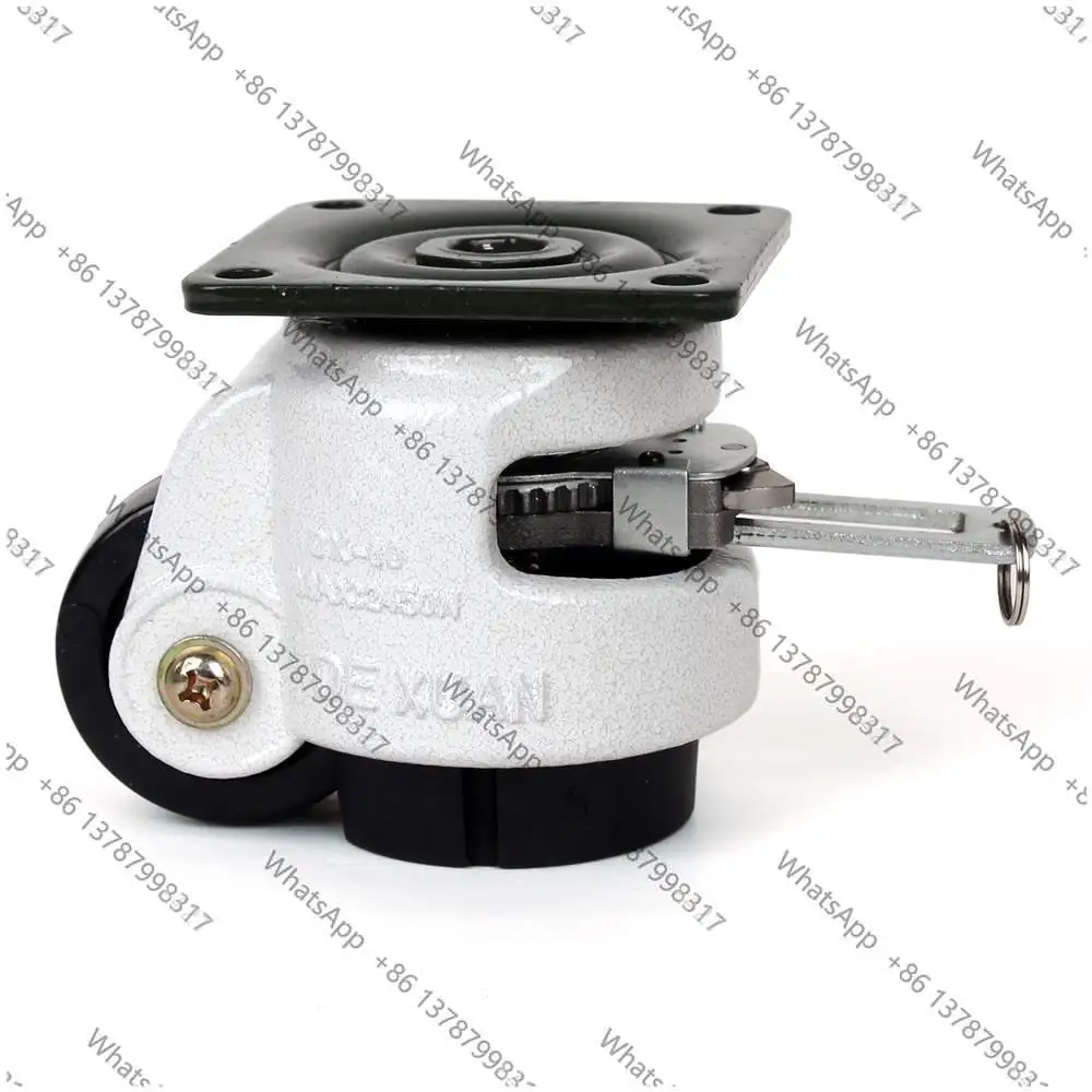 1pcs DXR-60F DXR-80F, Level adjustment wheel/Casters,Leveling caster,Industrial casters
