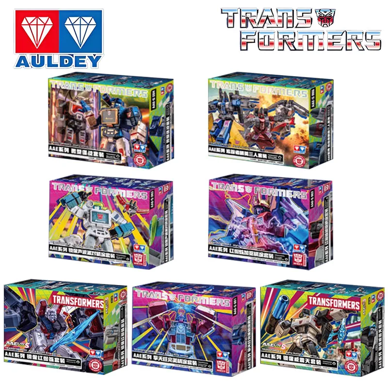 محولات Auldey AAE G1 Versionn De Espejo Clásico Megatron & Starscream Optimus Prime Conjunto De Modelos Souper Articulados #1