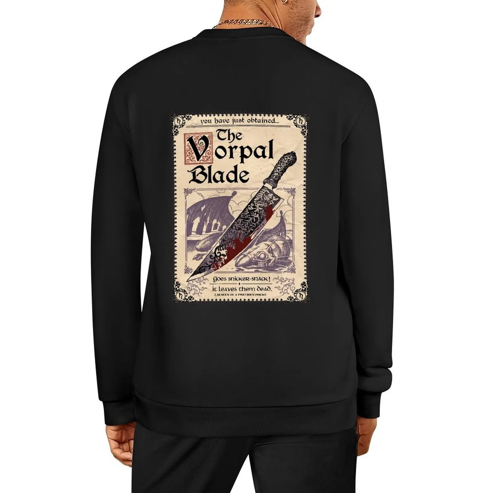 

The Vorpal Blade (Alice Madness Returns) Pullover men's autumn clothes autumn clothes men clothing men's sweatshirts