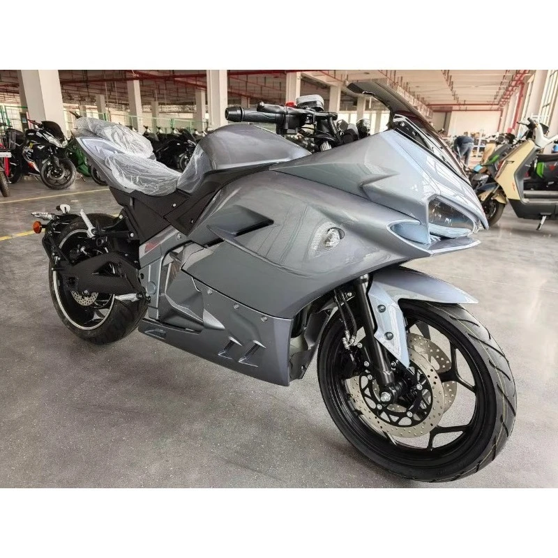 Racing High-performance Electric Motorcycle for Adult Equipped with 10000-watt hub motor and a 160-Ah battery capacity