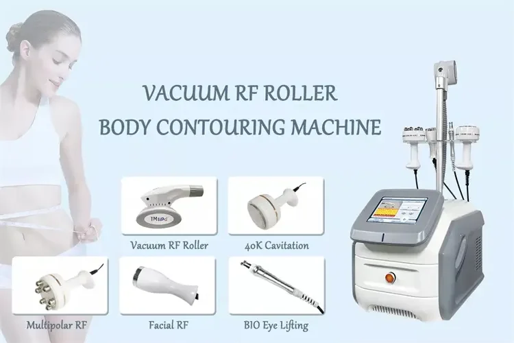 Máquina de rodillo de vacío 5D, dispositivo de endermología, eliminación de grasa, estiramiento de la piel, esculpir el cuerpo