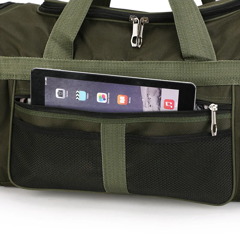 

2025 Handheld Large-capacity Travel Bag Foldable Luggage Bag Gym Sports Bag Reinforced Stitching Travel Tote Excursion