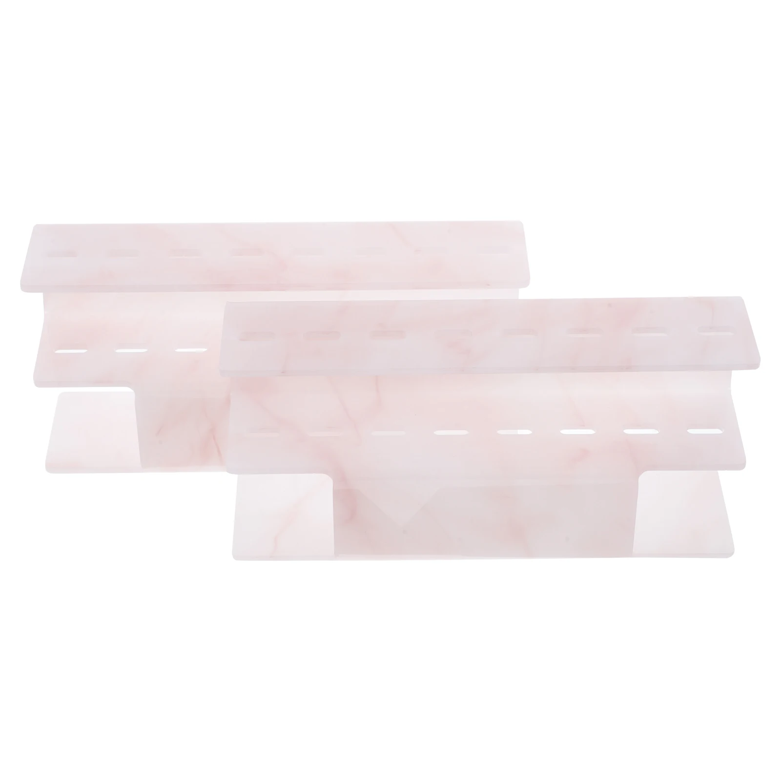 

2Pcs Acrylic Tweezers Storage Stand Organizer Eyelash Extension Tools Display Rack Makeup Supplies Holder Acrylic Organize Rack