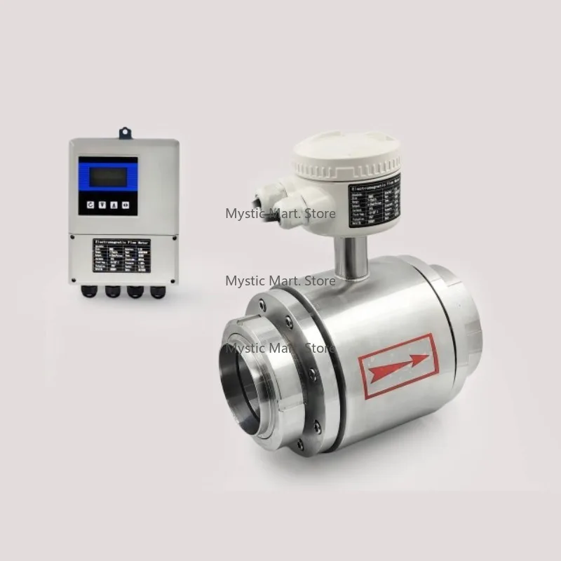 

DN1000 Modbus Sanitary Flowmeters Flow Meter River RS485 Measurement Transmitters