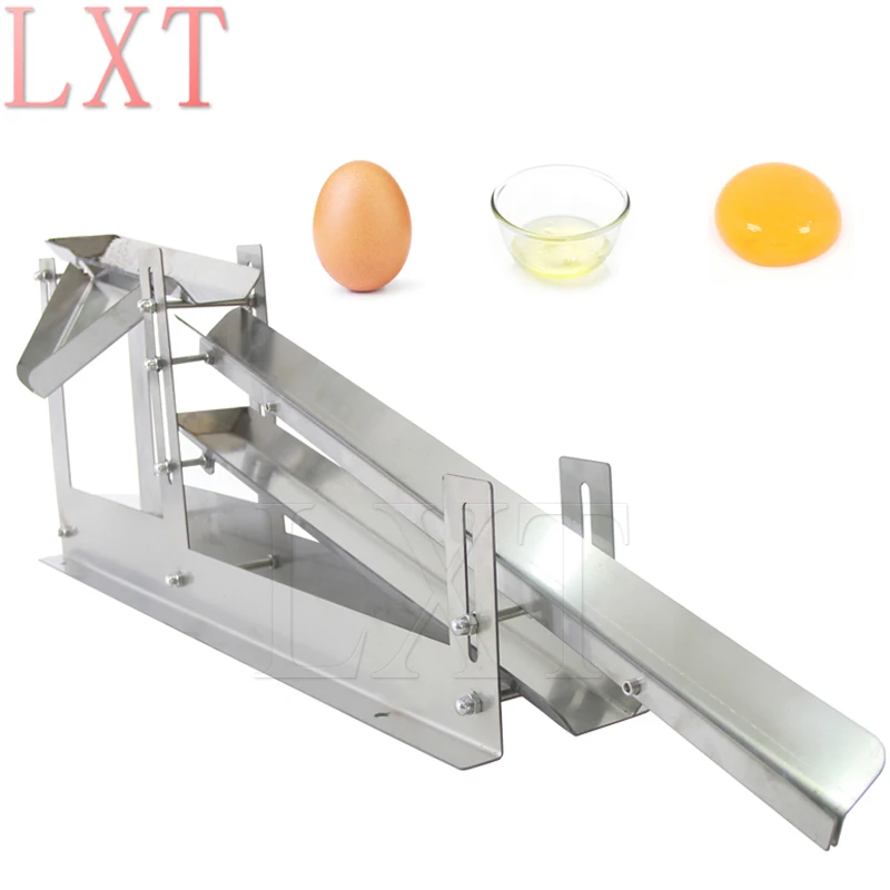 Small Manual Egg White  Yolk Separator Liquid Separation Machine For Duck Hen Egg Yolk Filter Tools