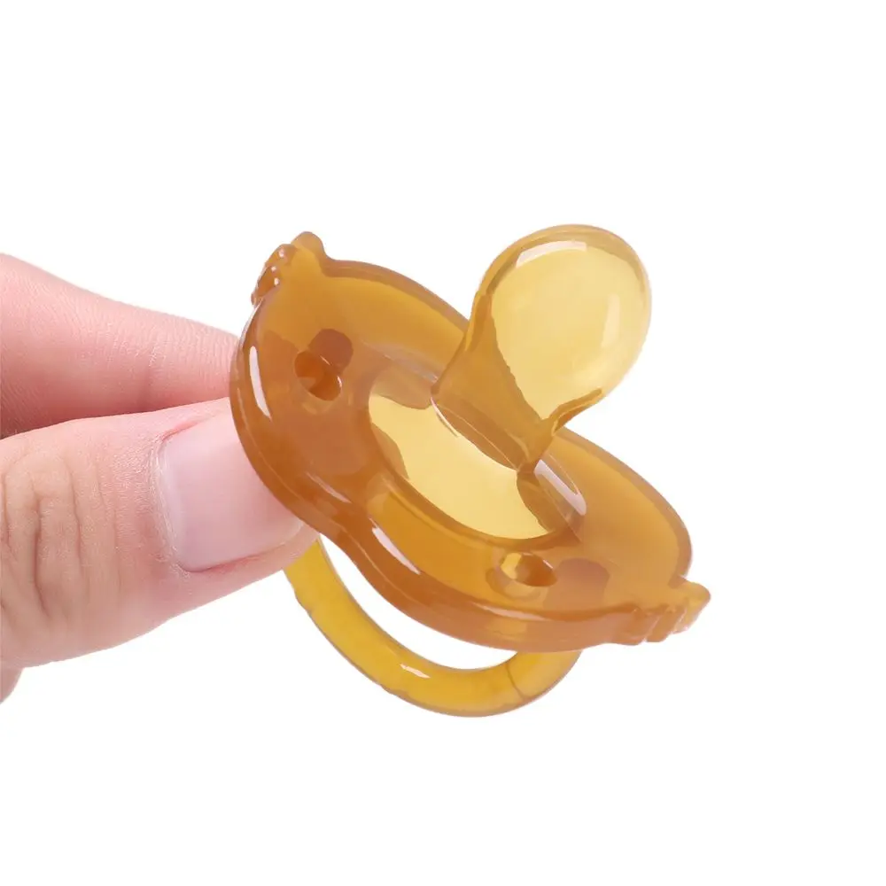 Jouet à mâcher en gel de pton pour bébé, ensemble de sucette TeWindsor en silicone, sucette pour animaux de dessin animé, sécurité