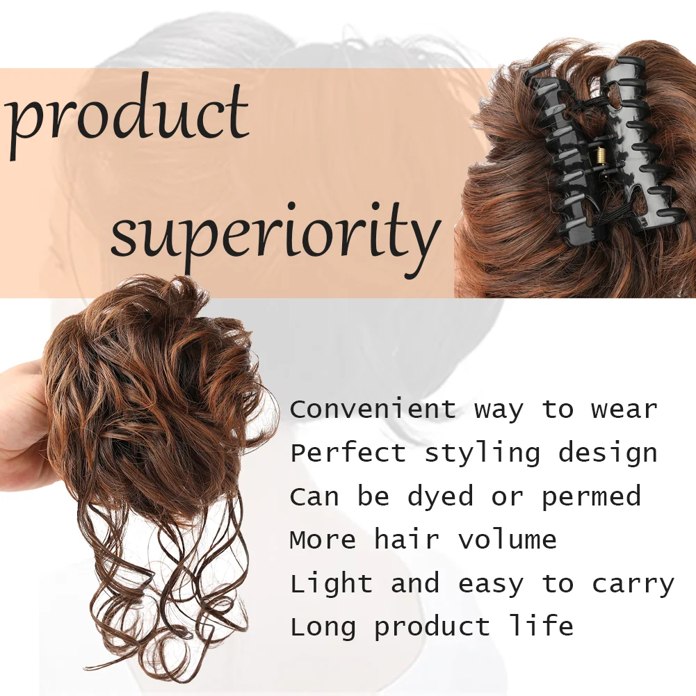 Thumbnail 3 - #74 Clip-In Chignon Hair Buns Ranking List in 2026