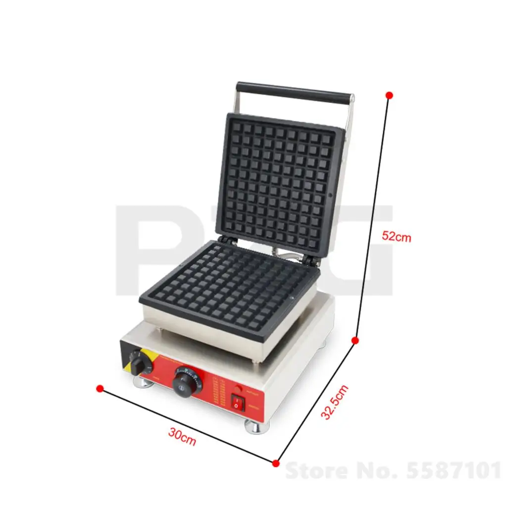 110/220V Belgian Mini Waffle Maker Machine Commercial Honeycomb Muffin Machine Double-Sided Constant Temperature Scones Machine