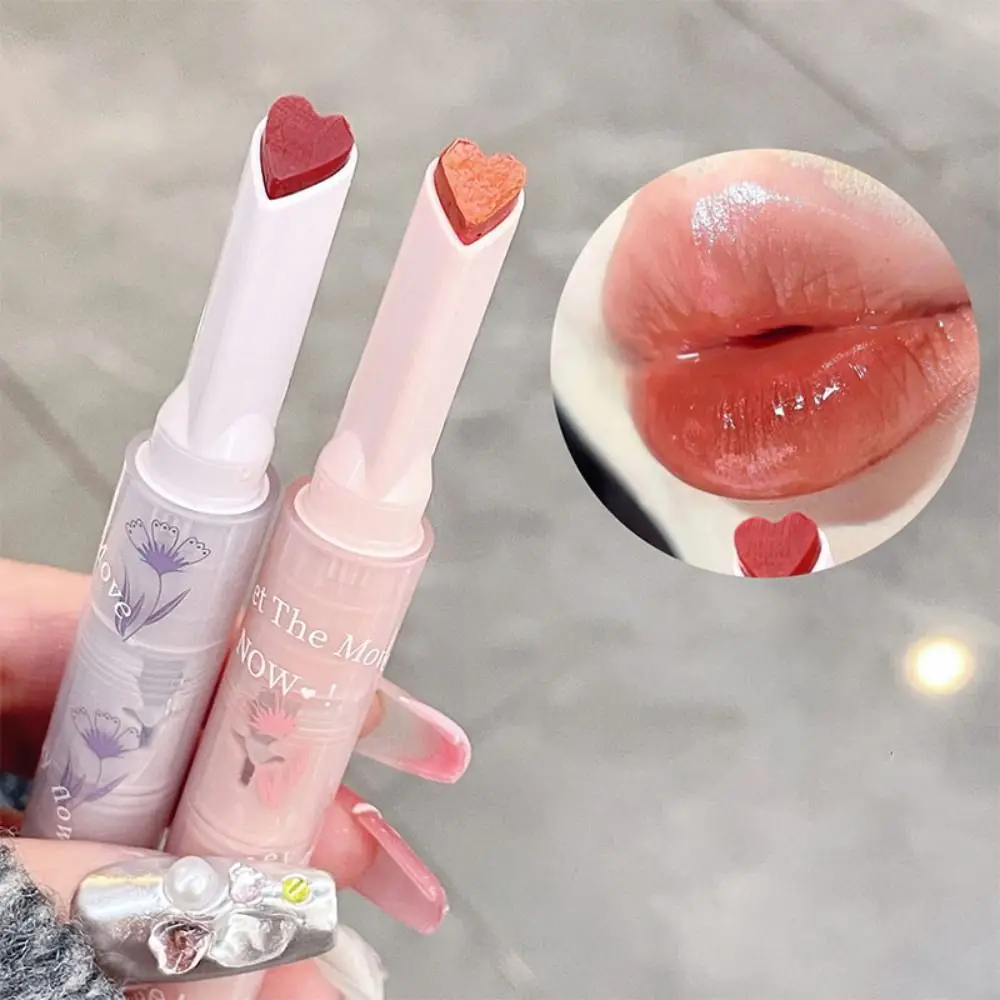 

Lipgloss Long Lasting Makeup Tool Smooth Cosmetics for Women Clear Lip Glaze Jelly Mirror Lipstick Lip Gloss Flower Lipstick