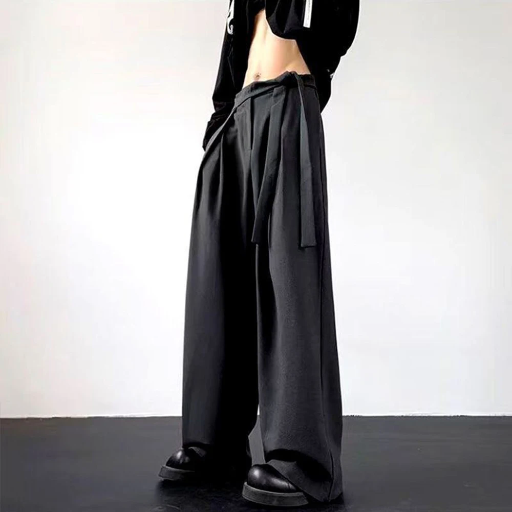 

Мужские летние брюки XS-5XL: Новинка, однотонные, прямого кроя, в американском ретро-стиле, модные, повседневные, свободные, для уличной моды