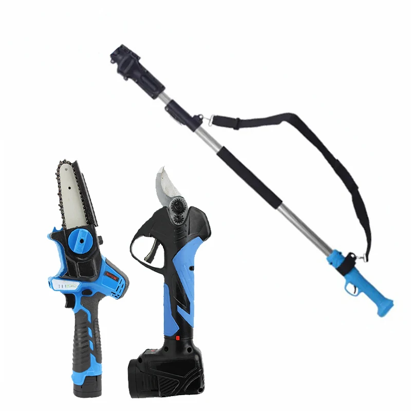 

Two-piece battery 5"brushless saw or electric pruning shears machine support extension bar Automatic oil pump cordless chainsaw