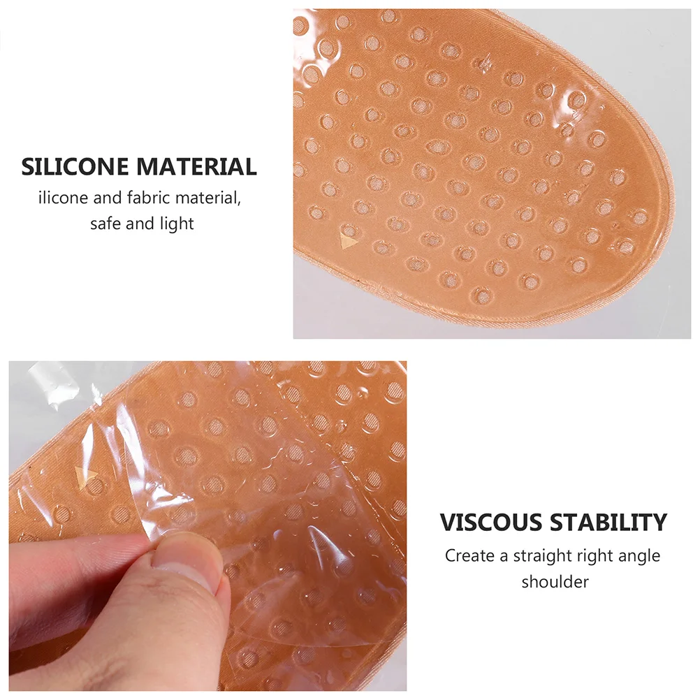

Invisible Anti-Slip Pads Adhesive Silicone Cushions Clothes Enhancer Mat Breathable Light Thin Four Seasons Use