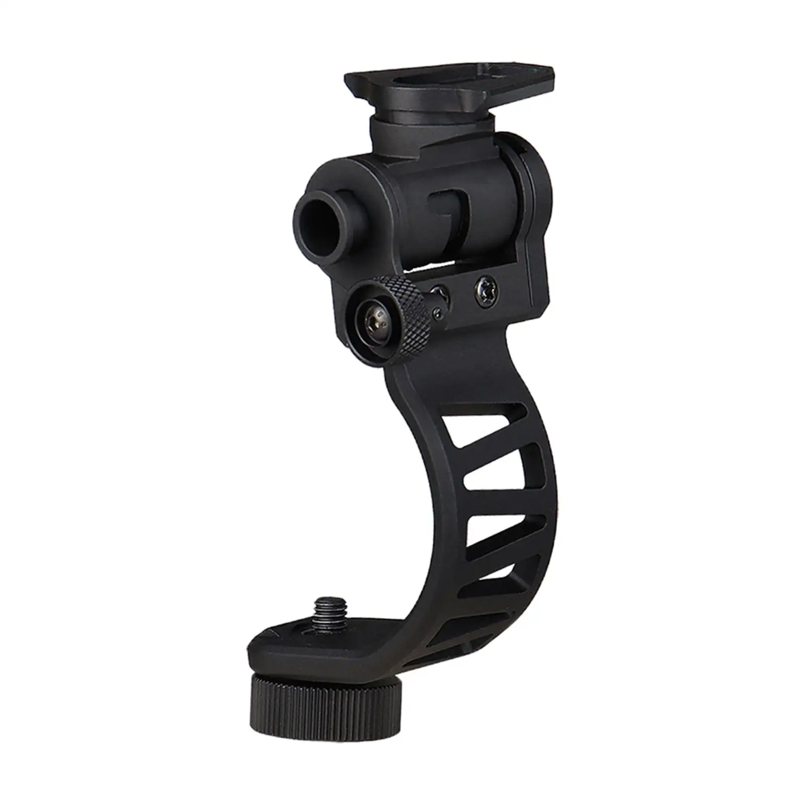 J Arm Mount Simple to Inatall Sports Camera Bracket Base Nvg Helmet Camera Mount for Pvs 14 Trekking
