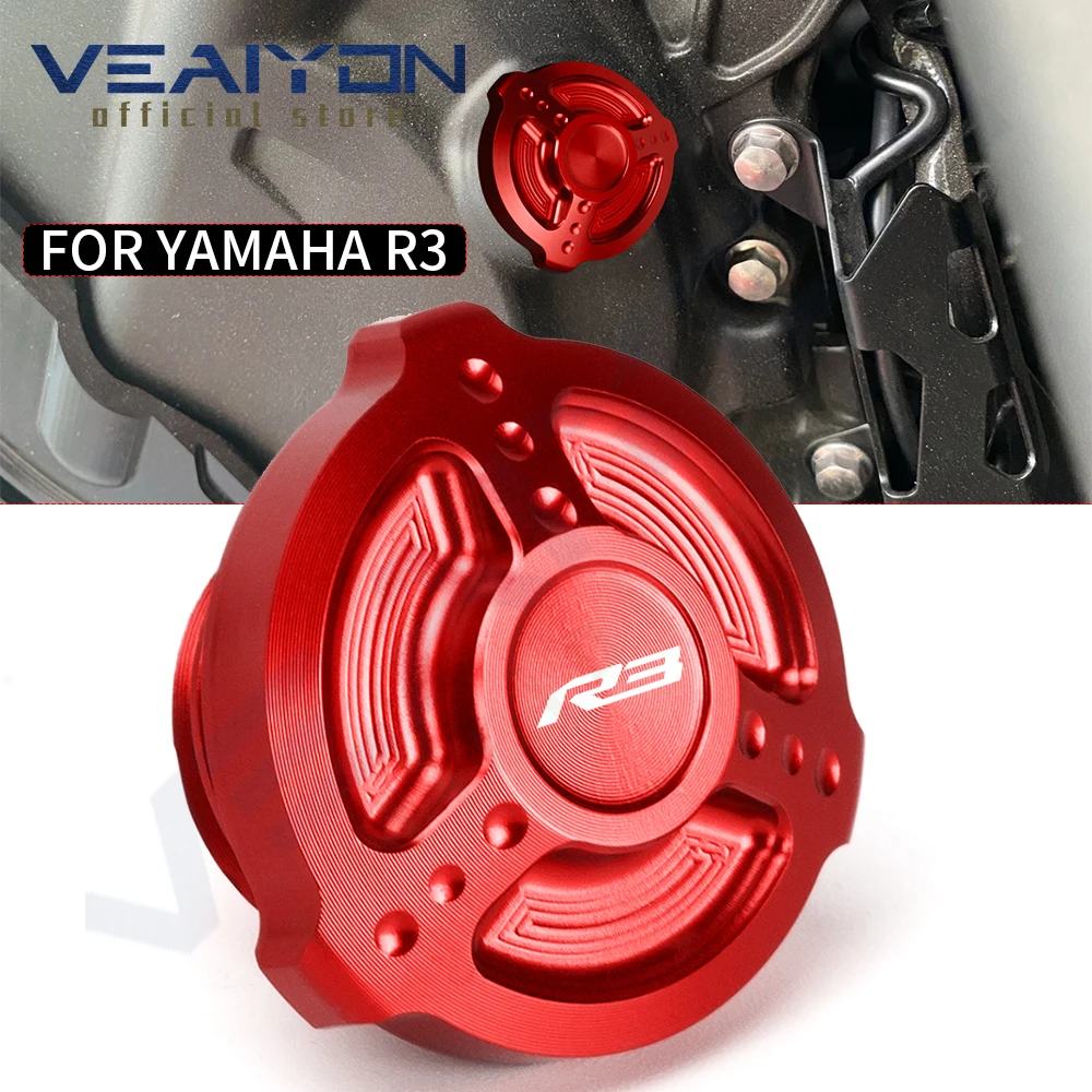 

Аксессуары для мотоциклов YAMAHA R1 R3 R6 1998-2020 M27X3 наполнитель моторного масла с винтовой крышкой