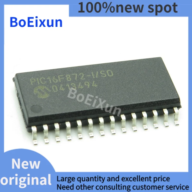 

1-100 PCS PIC16F872-I/SO SMD SOP-28 PIC16F872 Microchip MCU Microcontroller Microcontroller