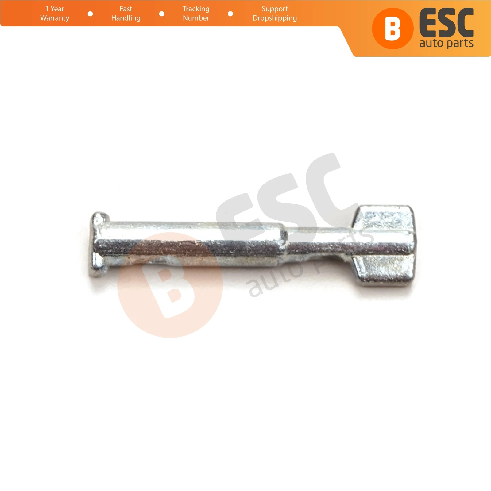 ESC EDP834 Door Lock Cylinder Guide Spindle Repair Part Front Left or Right Door for Mercedes-Benz C Class 180 W202 1993-2001