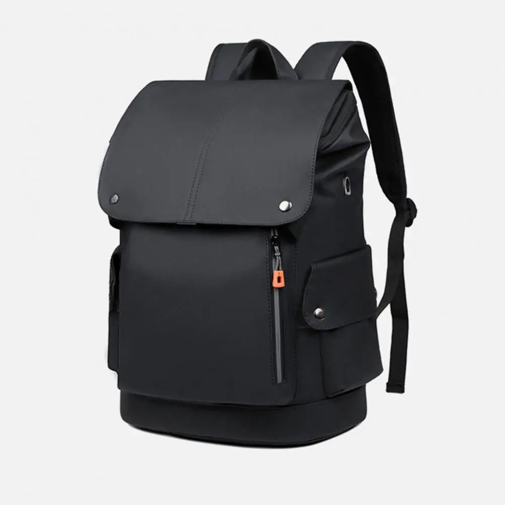 Capacity Laptop Bag Capacity Travel Backpack with Multi Pockets Earphone Usb Charging Holes Waterproof Design for Business